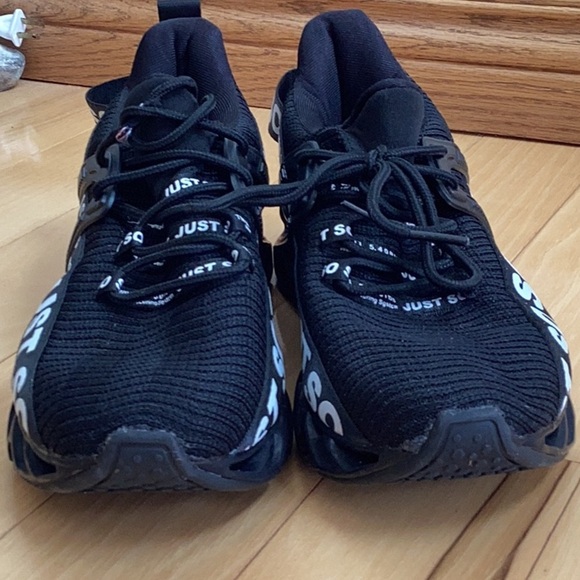 JUST SO SO Mens Running Athletic Sneakers Tennis Sport Casual Shoes Non-slip Gym - Picture 4 of 16